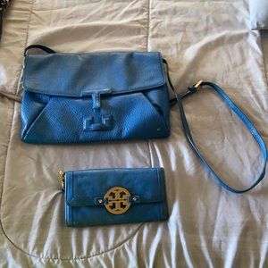 Tory purse and wallet